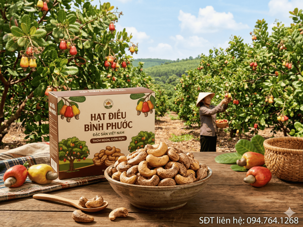 13 ly bo ba bau nen an hat dieu