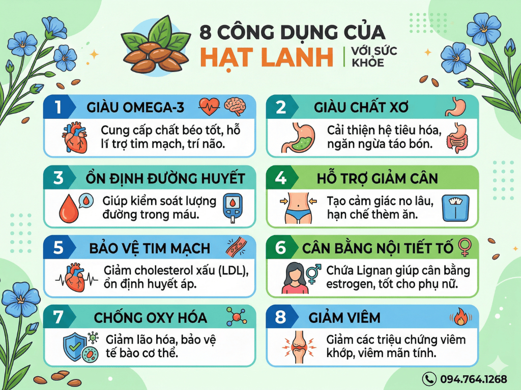 8 cong dung cua hat lanh