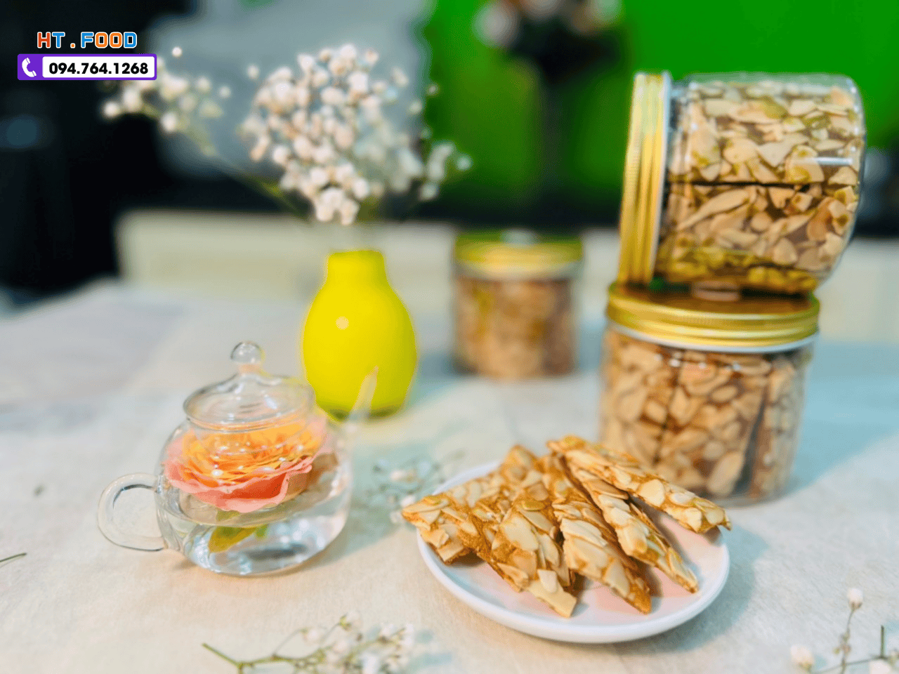 Banh hanh nhan Keto