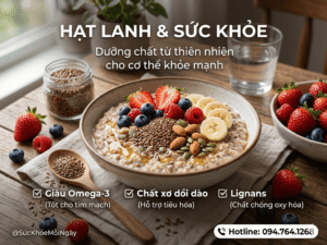 Hạt lanh ăn như thế nào đúng cách? 5 cách ăn hạt lanh chuẩn