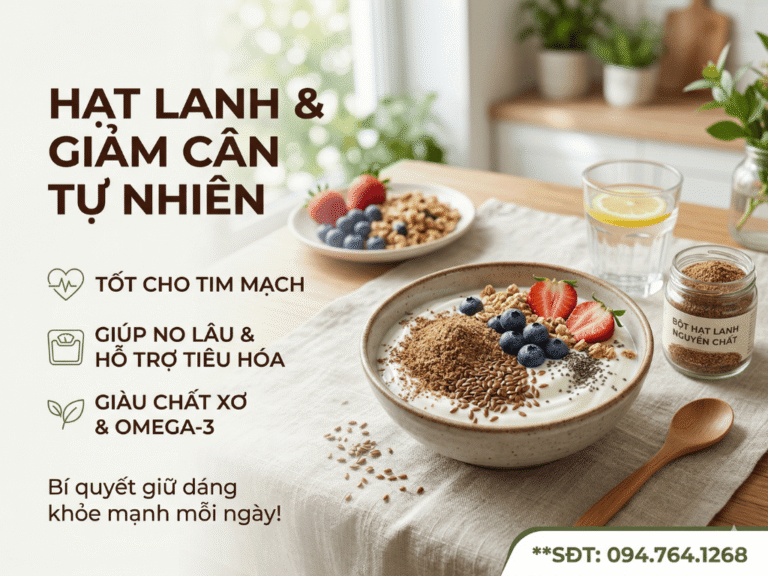 Cach giam can tu nhien nho hat lanh