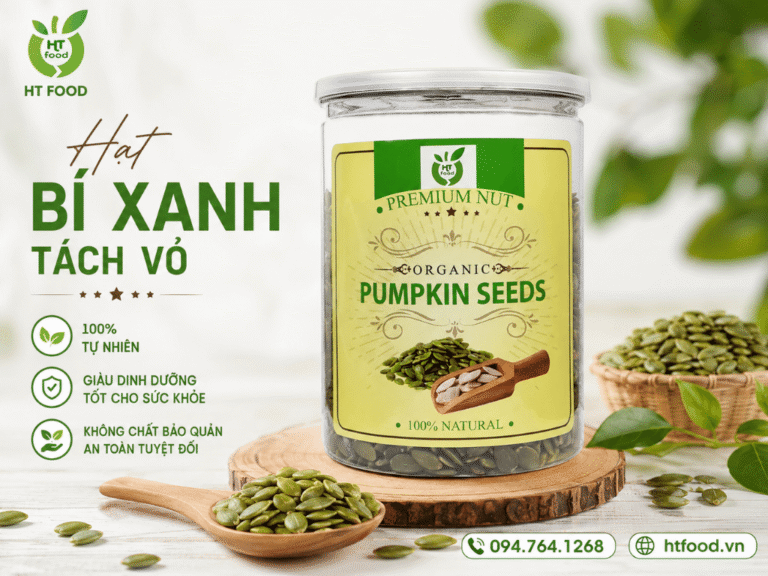 Hạt bí xanh tách vỏ mua ở đâu? Địa chỉ uy tín & giá tốt!