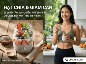 Cách ăn hạt chia giúp giảm cân nhanh? Cẩm nang giảm cân! Hat chia voi giam can