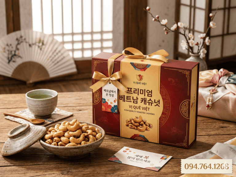 Hạt điều quà tặng cho người Hàn Quốc? Lý do tại sao họ rất thích? Hat dieu qua tang tinh te cho nguoi han quoc