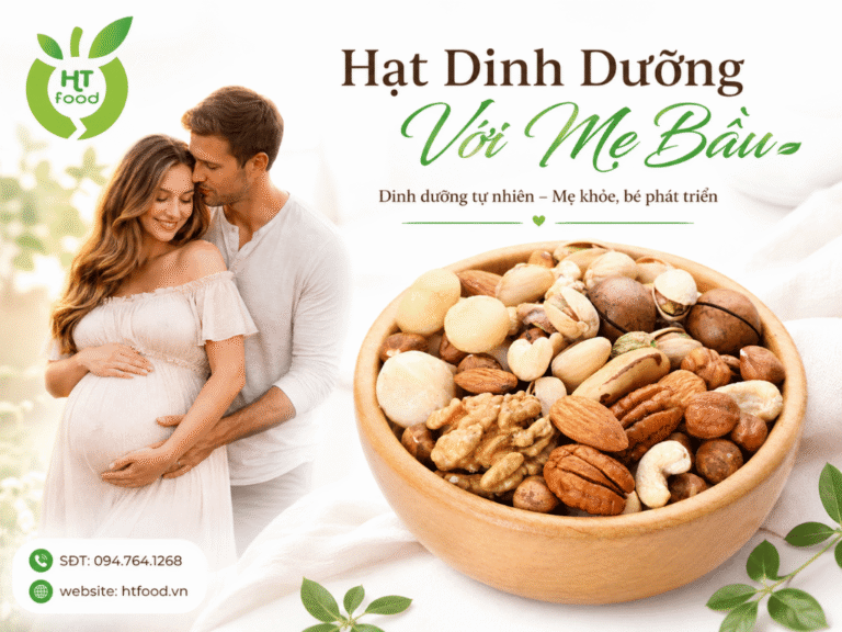 Hat dinh duong me bau thang dau