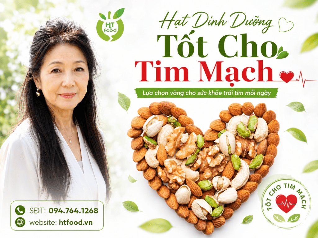 Hat dinh duong voi tim mach