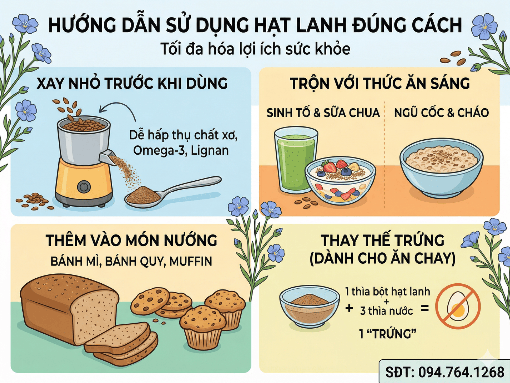 Hat lanh an nhu the nao dung cach