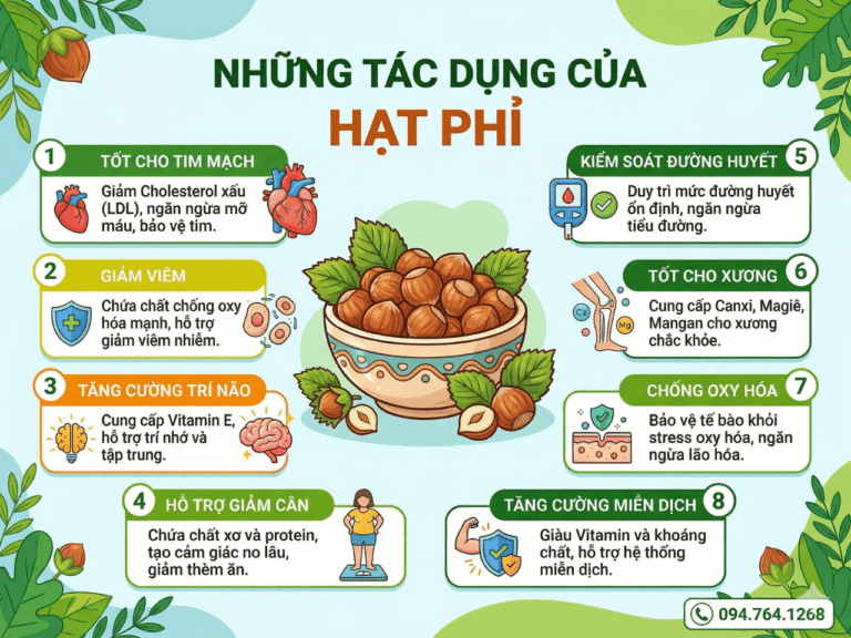 Hat phi co nhung tac dung gi