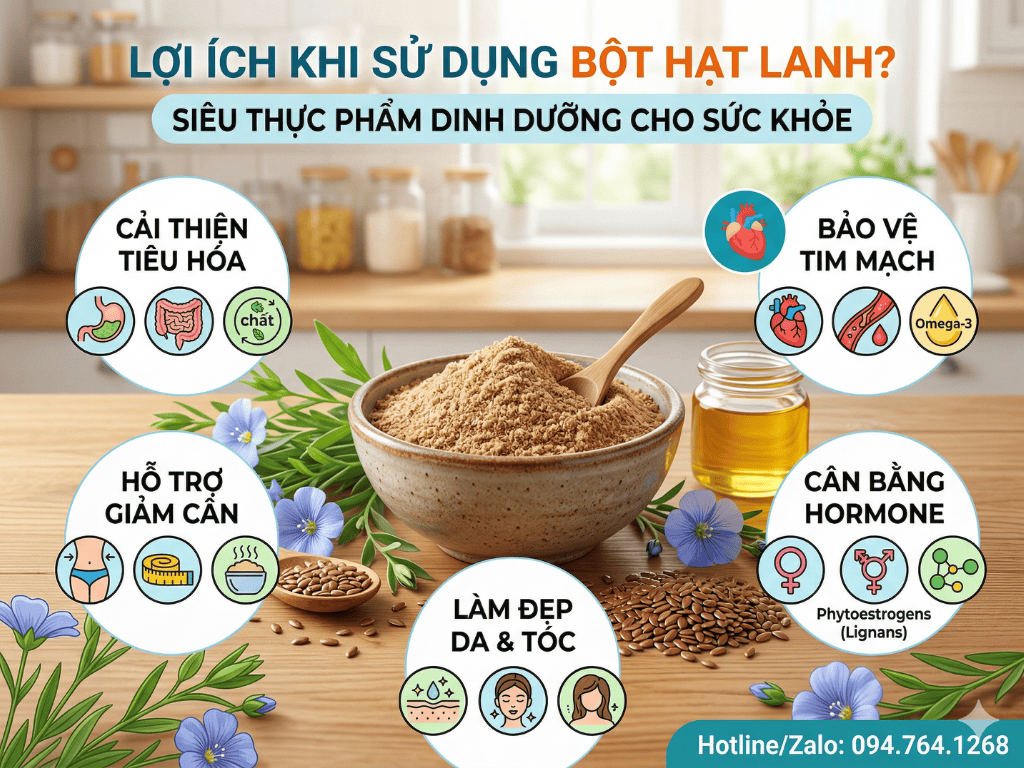 Loi ich khi su dung bot hat lanh