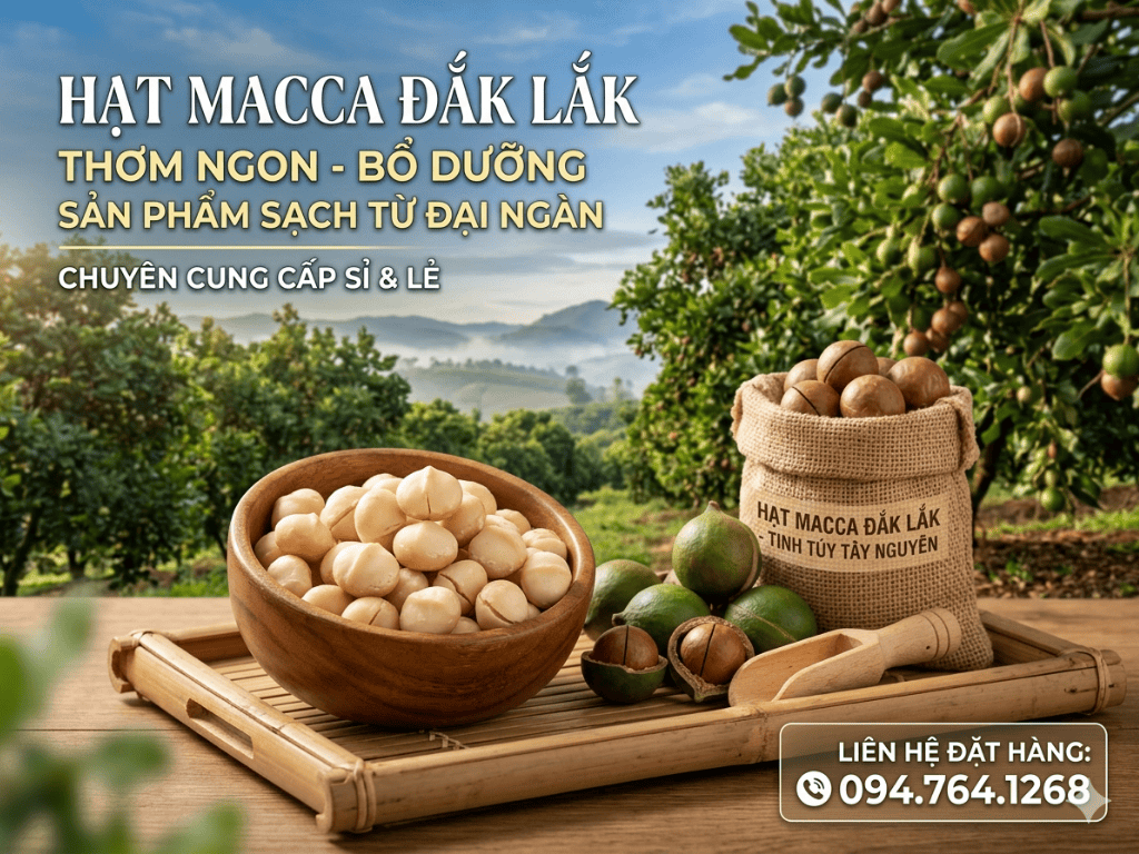 Mua hat macca Daklak gia tot