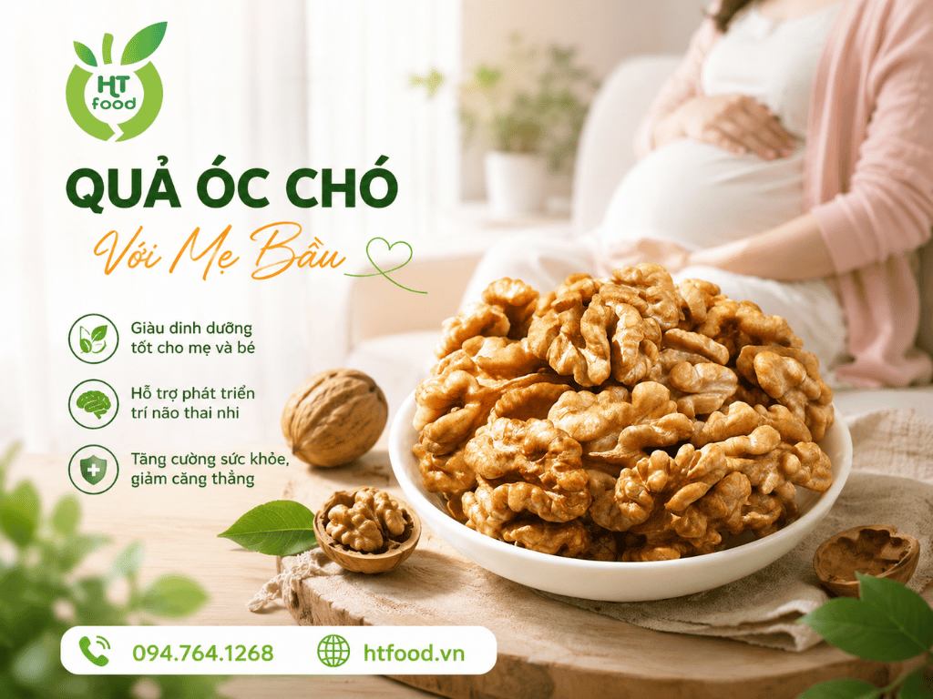Qua oc cho danh cho ba bau