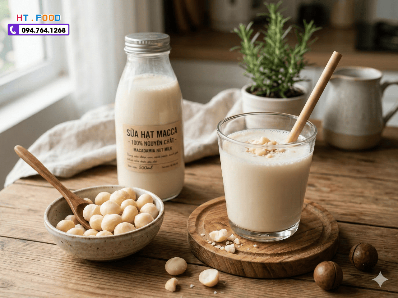 Sua hat macca nguyen chat