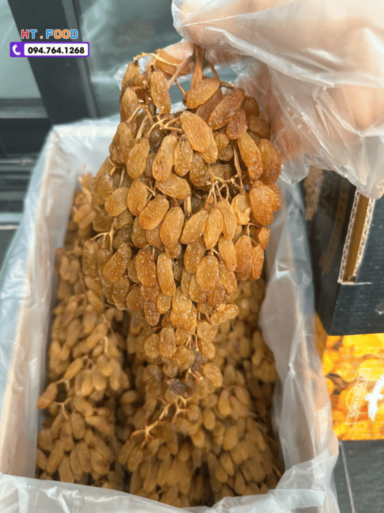 Nho khô nguyên cành mua ở đâu Tây Ninh chất lượng nhập Úc? nho kho nguyen canh tai tay ninh